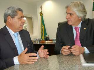 André e Delcídio vão pressionar o governo federal a retomar os projetos no MS (Foto: Divulgação)