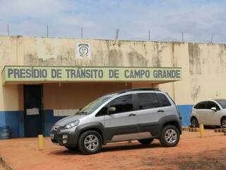 Presídio de Trânsito de Campo Grande, uma das unidades no Complexo Penal que recebe presos provisórios (Foto: Marina Pacheco)