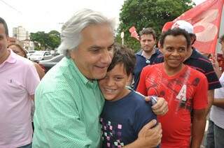 Delcídio chegou a avaliar a possibilidade de ter o tucano como seu candidato ao Senado (Foto: Marcelo Calazans) 
