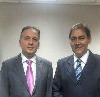 Ministro e Bernal se reuniram ontem. (Foto: Reprodução/Facebook)