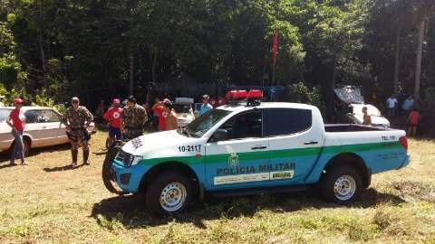 Após negociação com polícia e prefeito, sem-terra deixam área da Itaipu