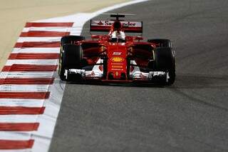 Vettel vence a disputa contra Hamilton e fafutra GP do Bahrein (Foto: Getty Images)