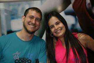 O casal Jones Muniz e Luciana Almeida (Foto: Divulgação)