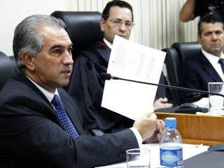 Governador do Estado, Reinaldo Azambuja (PSDB)
(Foto: Chico Ribeiro/Governo do Estado).