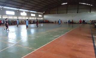 Ginásio de esportes do distrito Nova Itamarati, local de abertura dos Jogos nesta terça-feira (Foto: Prefeitura/Divulgação)
