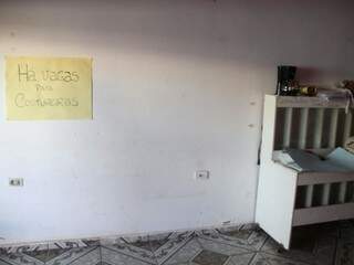 Salão onde inscrições para cursos são realizadas (Foto: Marcos Ermínio)