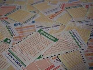 Talões para jogo das loteria federal (Foto: Agência Brasil)