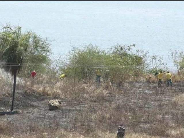  Mesmo em pouca quantidade, chuva ajuda a reduzir focos de inc&ecirc;ndio em Corumb&aacute;