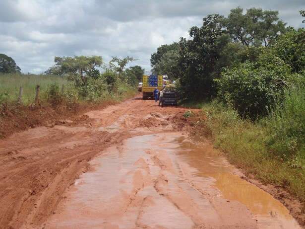  Moradores reclamam de desvio da BR-158 em Cassil&acirc;ndia 