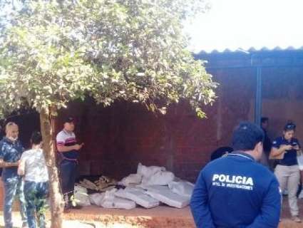 Polícia fecha laboratório de cocaína e apreende 740 kg de maconha