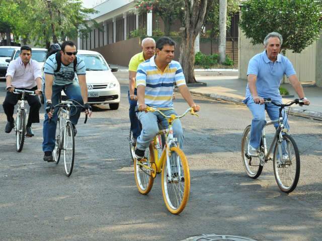  Dia mundial sem carro ter&aacute; passeio noturno de bicicleta amanh&atilde;