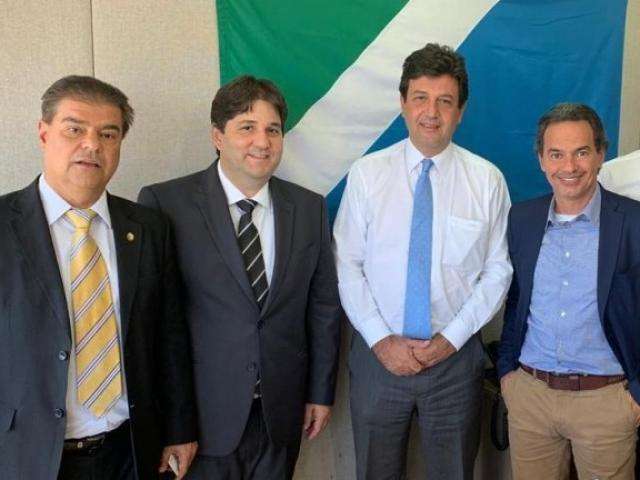 Em Bras&iacute;lia, Marquinhos busca verbas para UPAs e constru&ccedil;&atilde;o de hospital