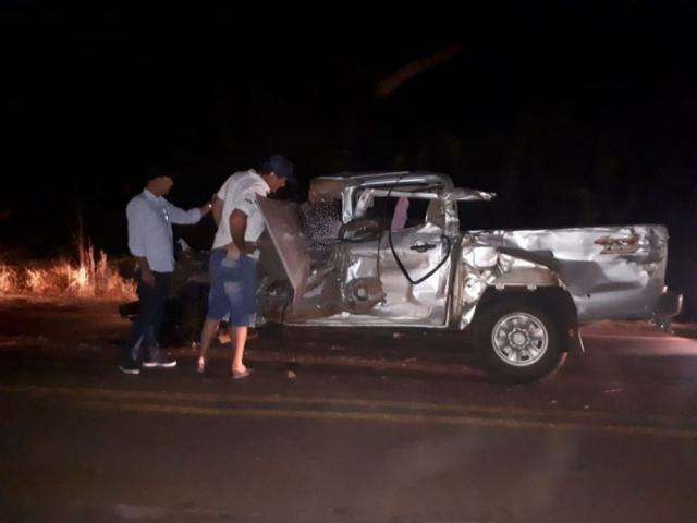 Batida envolvendo caminh&atilde;o carregado de cerveja mata uma pessoa na MS-157