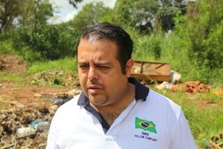 Secretário Ivandro Fonseca acompanhou os trabalhos do mutirão. (Foto: Fernando Antunes)