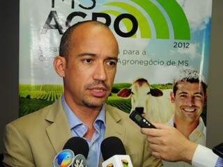 Presidente da Monsanto, André  Dias, afirmou que os produtores de MS são inovadores (Fotos: Rodrigo Pazinato)