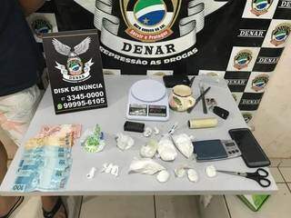 Traficante especializado na venda de coca&iacute;na &eacute; preso pela Denar 