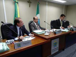 Deputados da CCJ reunidos nesta quarta-feira (Foto: Leonardo Rocha)