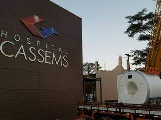 Hospital da Cassems na Capital será entregue até outubro. (Foto: Divulgação)