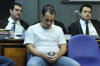 Adriano foi a absolvido da acusação de ter matado agente (Foto: Alcides Neto)