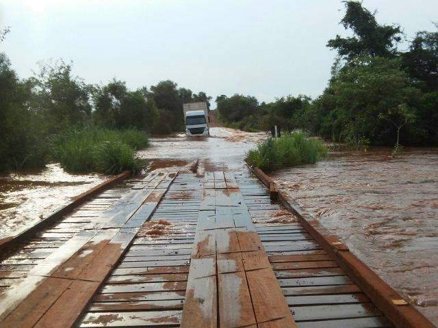 Chuva forte volta e cidade da fronteira registra 86,8 mil&iacute;metros em 7 horas