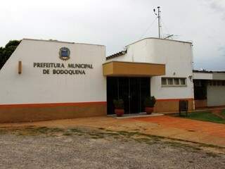 Fachada da Prefeitura Municipal de Bodoquena (Foto: divulgação/prefeitura) 