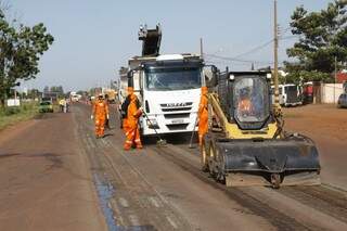 Obras na BR-163 interditam rodovia parcialmente nesta quinta-feira Obras na BR-163 interditam rodovia parcialmente nesta quinta-feira