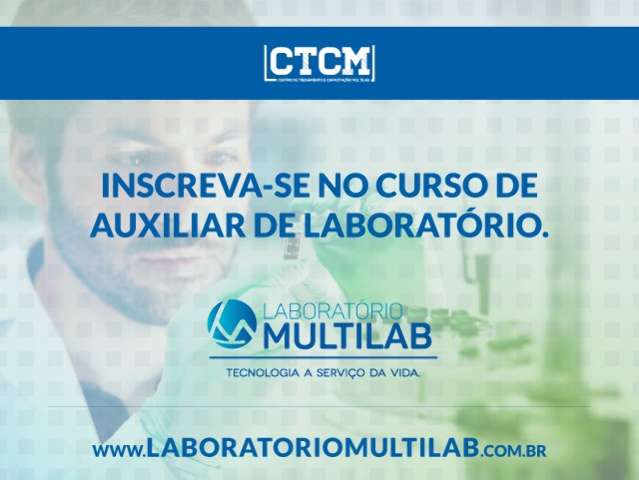 Para qualificar candidatos, Multilab realiza curso de auxiliar de laborat&oacute;rio