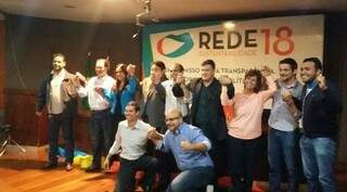 Rede lançou ontem a noite o nome de Roberto Oshiro para disputa municipal da Capital (Foto: Reprodução - Facebook)