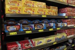Os chocolates também estão mais caros que no ano passado. (Foto: Alan Nantes)