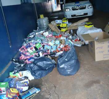  Polícia Rodoviária apreende 73 quilos de maconha e produtos de descaminho