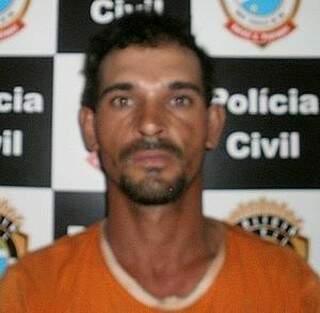 Josuel Rateiro. Contra ele havia oito mandados de prisão. (Foto: Divulgação)