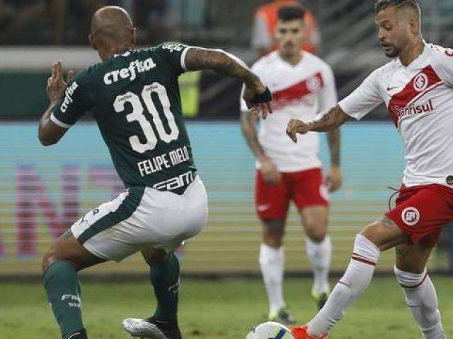 Jogando em casa, Palmeiras vence o Internacional por 1 a 0  