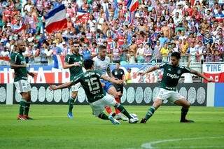 Felipe Melo arrancou empate com gol aos 33 minutos do segundo tempo (Romildo de Jesus/Estadão Conteúdo)