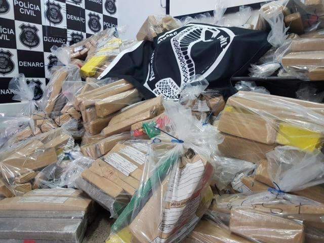 Pol&iacute;cia de Goi&aacute;s prende quadrilha de Dourados com 700 kg de maconha