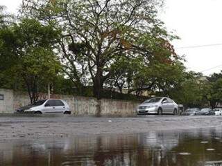 Situação em Corumbá; Dia nas duas cidades ficará nublado e chuvoso.(Foto: Ricardo Albertoni/Diário Corumbaense)