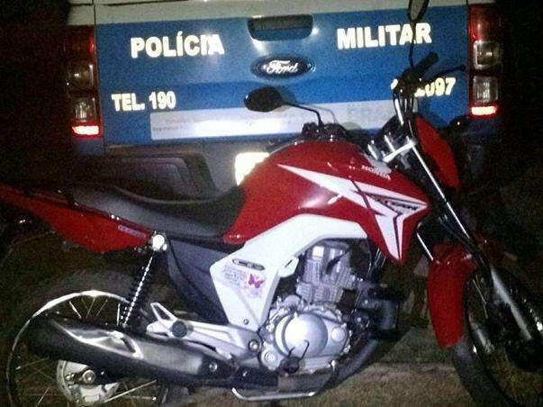 Homem leva tiro na boca e tem motocicleta roubada em assalto