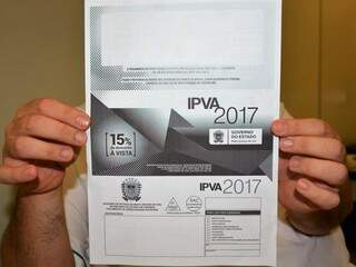 Última parcela do IPVA deve ser pago até dia 31 deste mês (Foto: Reprodução/ Governo do Estado)