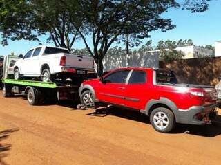 DOF prende motorista que transportava camionetes roubadas em GO 