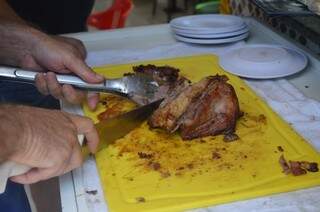 A carne assada faz parte do prato feito do restaurante Babalu de segunda até sábado. (Foto: Adriano Fernandes)