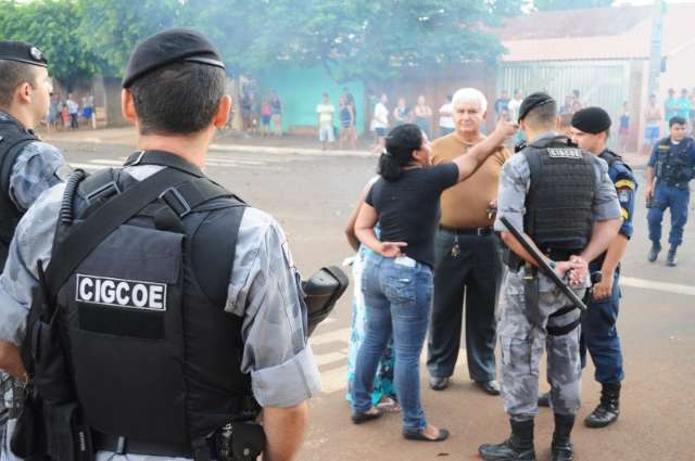 Ap&oacute;s negocia&ccedil;&otilde;es com a PM, protesto no Aero Rancho termina 