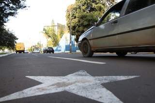 “Em geral, o motorista de Campo Grande anda em velocidade alta”, constatou Arruda (Foto: Cleber Gellio)