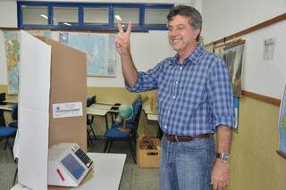 Pesquisas de voto apontaram Murilo Zauith como futuro prefeito (foto: A. Frota/Assecom)