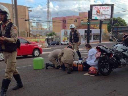 Desaten&ccedil;&atilde;o provoca acidente com Mototaxista
