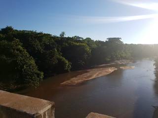 Rio Perdido exibe assoreamento (Foto: Divulgação/IHP)