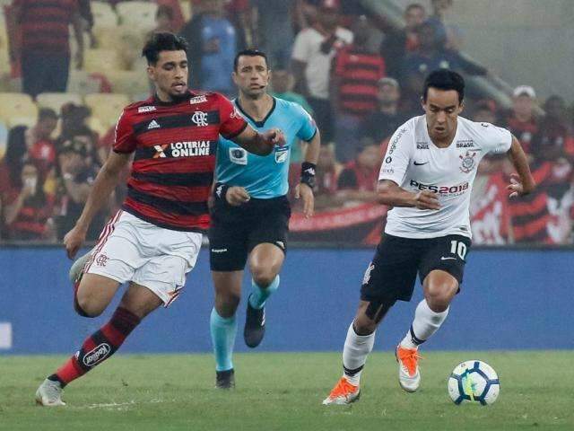 Corinthians e Flamengo terminam jogo empatados em 0 a 0 no Maracan&atilde; 