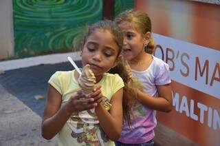 Vendas de sorvetes crescem até 60% em agosto, nas sorveterias da Capital. (Foto: Vanessa Tamires)