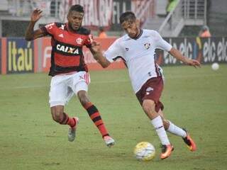 Fluminense e Flamengo se enfrentaram no dia 26 de junho pelo primeiro turno do Campeonato Brasileiro (Foto: Andrey Menezes / FLA TV)