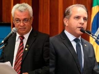 Cabo Almi (PT) e Coronel David (PSL) estão na disputa pela presidência da Comissão (Imagens: Arquivo/Assembleia Legislativa)