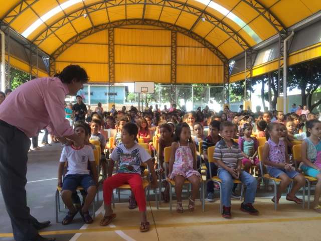 Ap&oacute;s reforma, unidade infantil amplia atendimento a 420 crian&ccedil;as