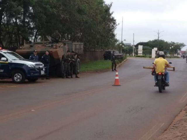 For&ccedil;as federais apoiam pol&iacute;cia estadual na Opera&ccedil;&atilde;o Fronteira Segura